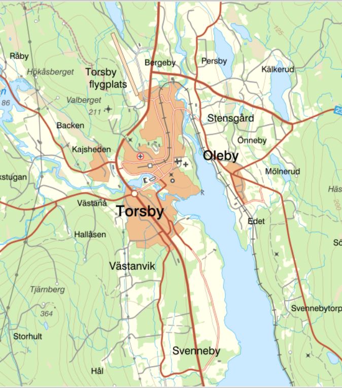 Planområdet omfattar Torsby tätort inklusive närliggande områden så som Oleby, Svenneby och Kälkerud. 